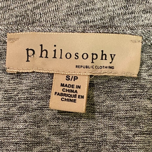 Philosophy Republic Clothing cold shoulder top - Picture 5 of 7